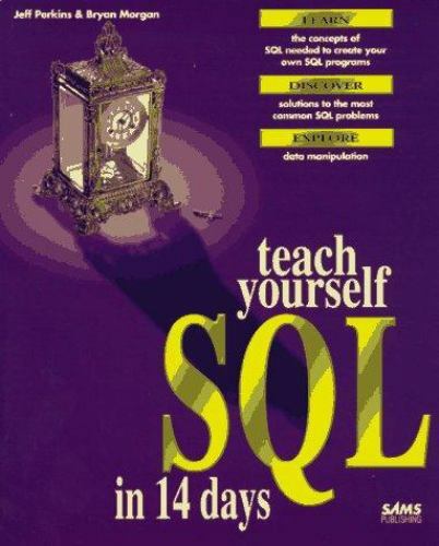 Teach Yourself Sql In 14 Days – 9780672308550, paperback, Perkins