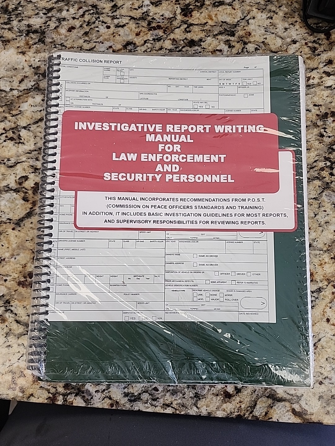 Investigative Report Writing for Law Enforcemnt Personnel NEW SEALED