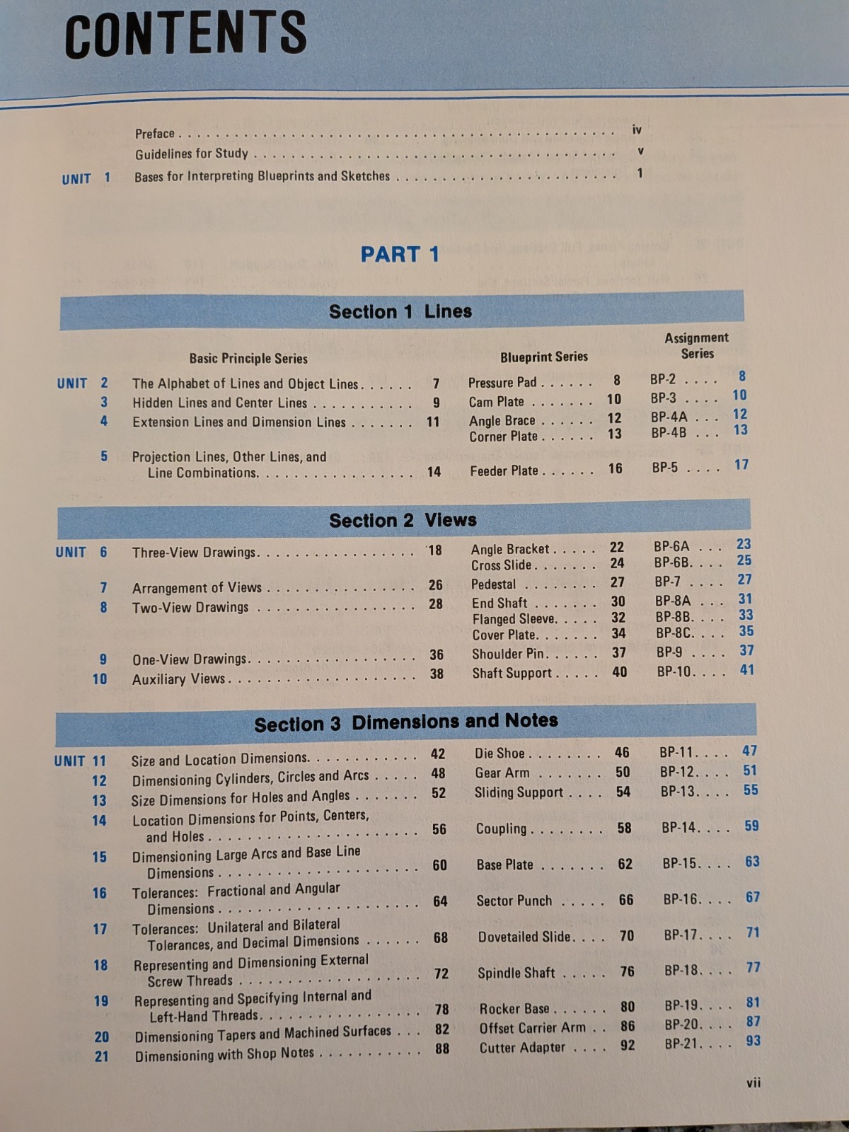 Basic Blueprint Reading and Sketching Revised Book by Olivo Payne Delmar 1983