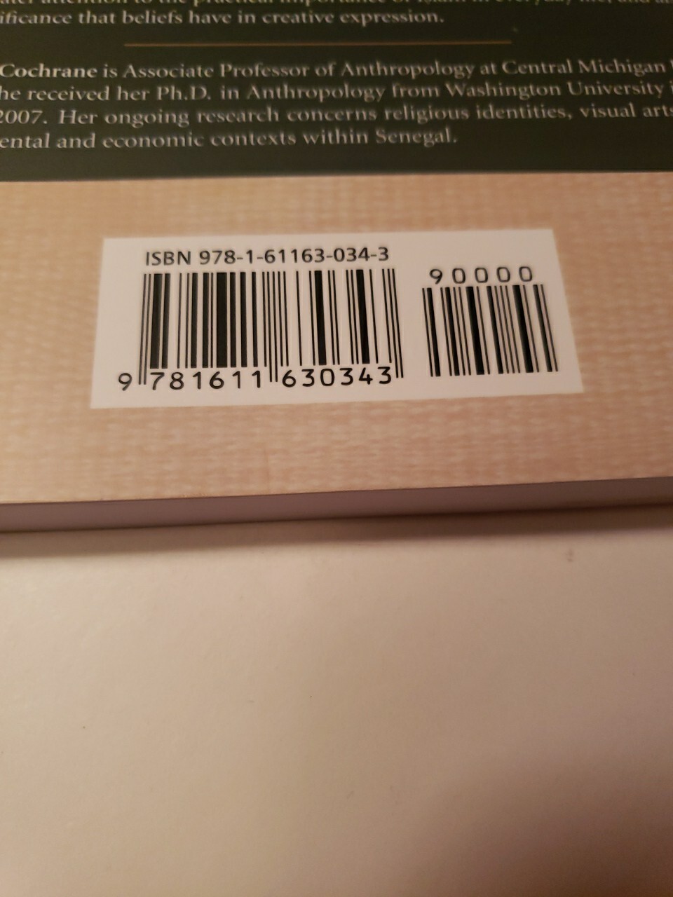 WEAVING THROUGH ISLAM IN SENEGAL CAROLINA ACADEMIC PRESS By Laura L. Cochrane PB