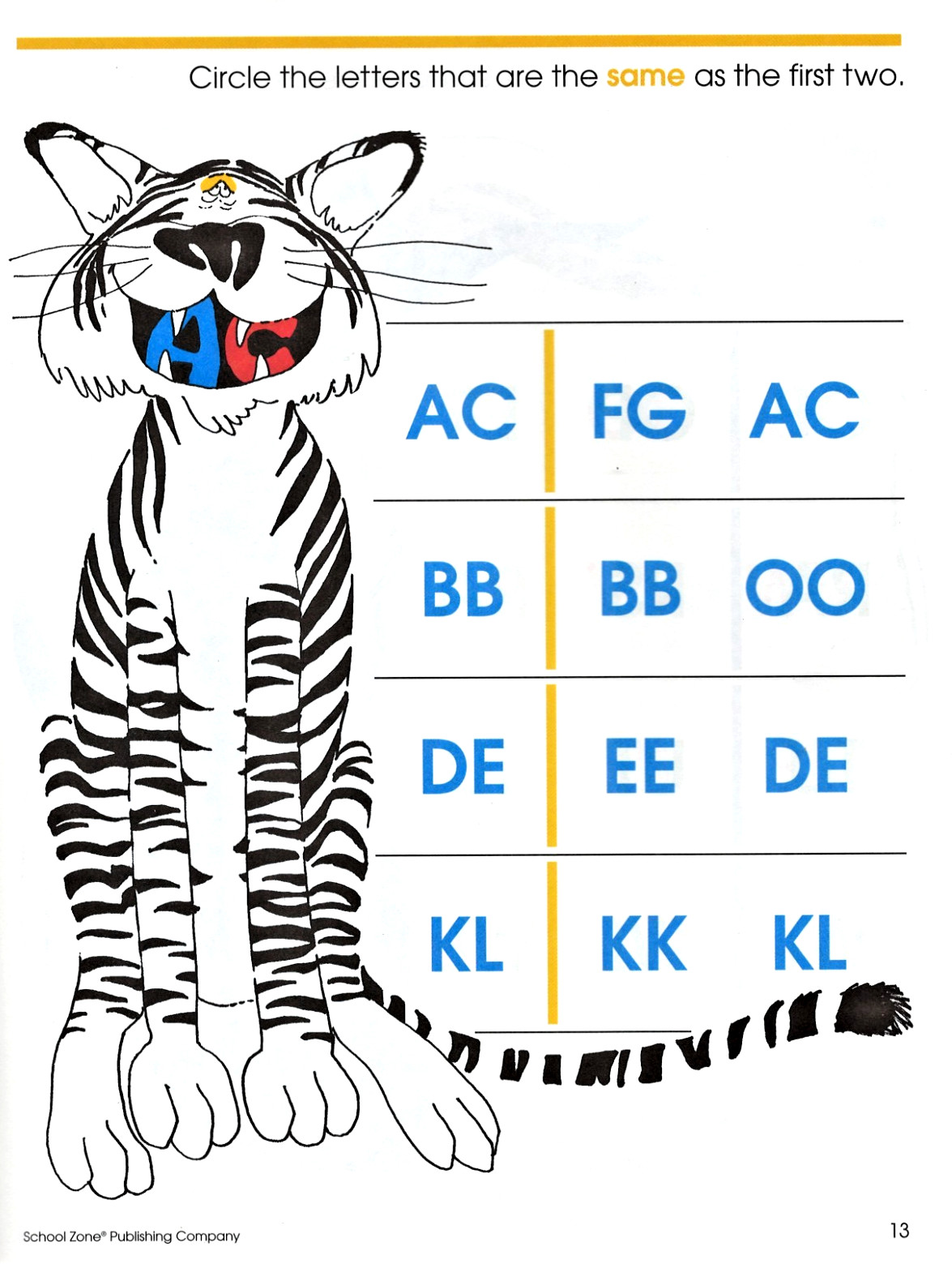 “SAME OR DIFFERENT” ~ (PRESCHOOL / AGES 3-5) ~ *** ACTIVITY BOOK ***
