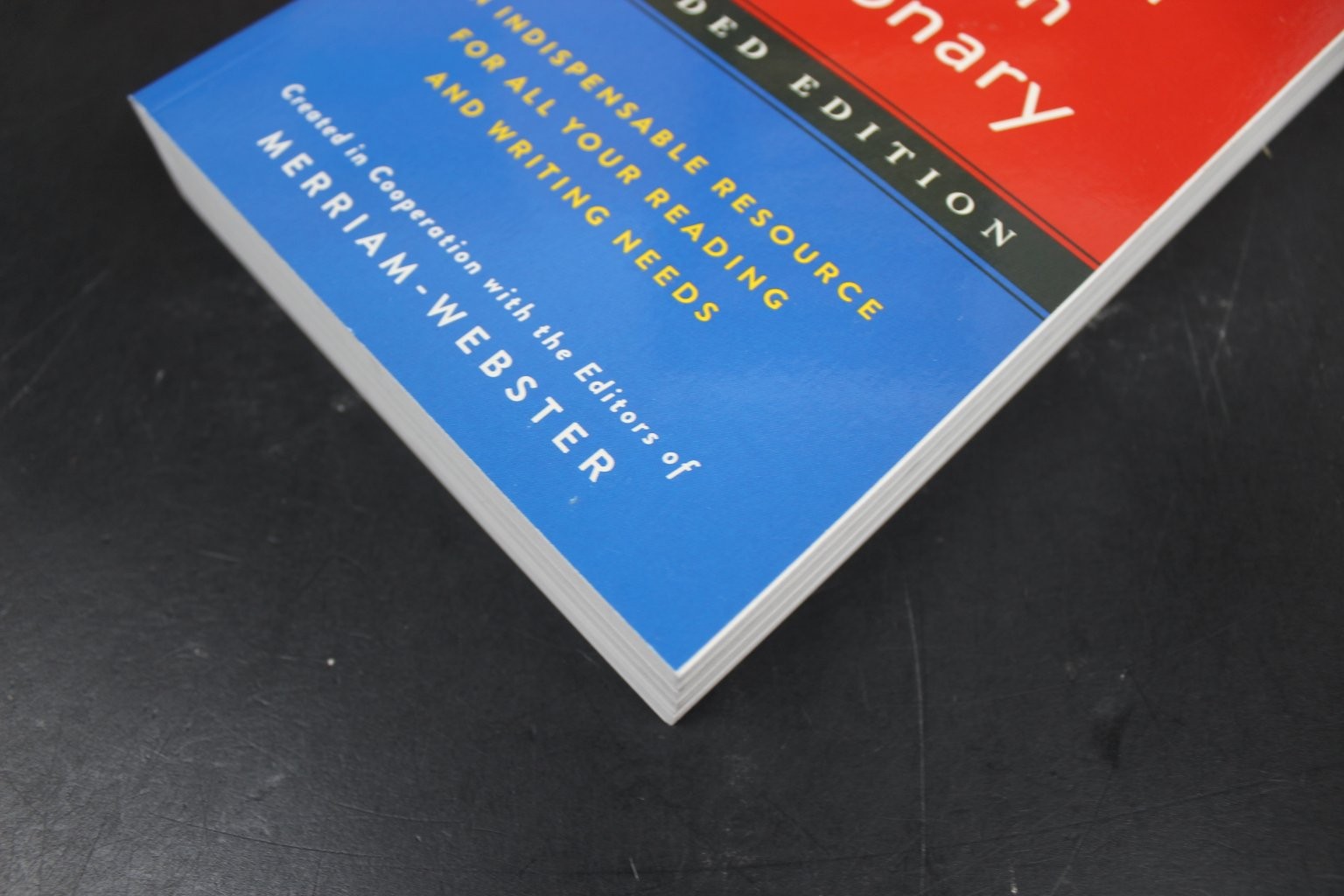 Webster’s American English Dictionary Merriam-Webster 2013 Expanded Edition VG