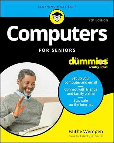 Computers For Seniors For Dummies – Paperback, by Wempen Faithe – Very Good