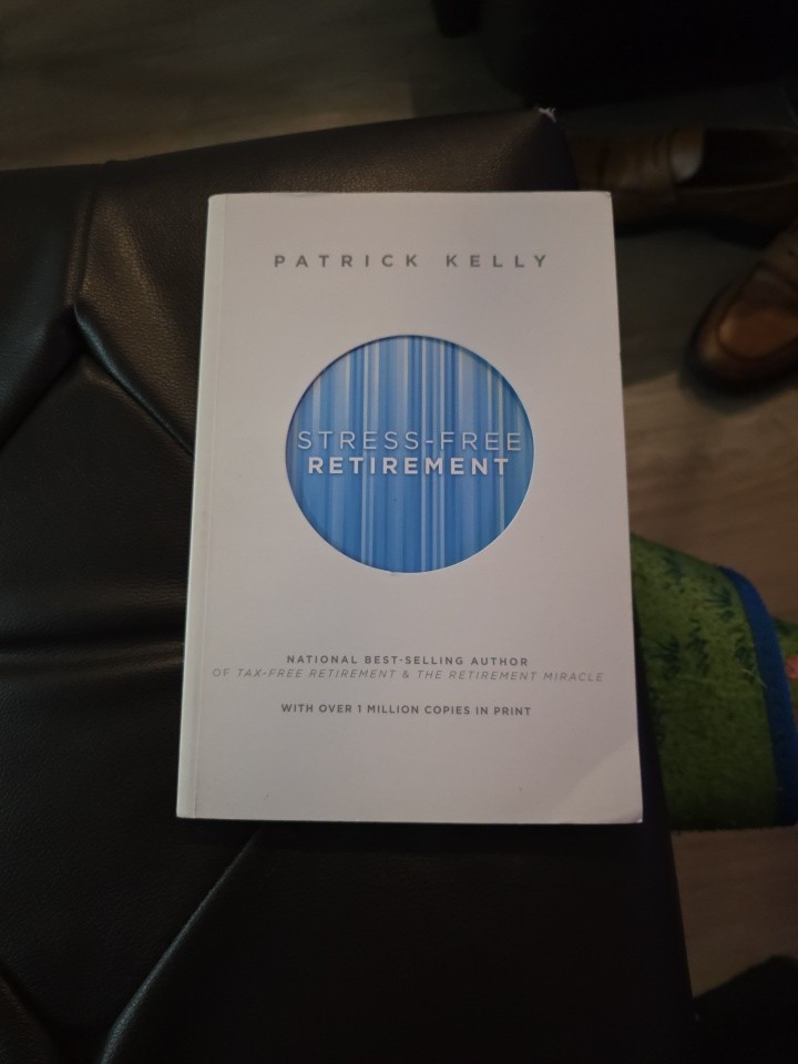 Stress-Free Retirement Paperback Patrick Kelly VG FREE SHIPPING