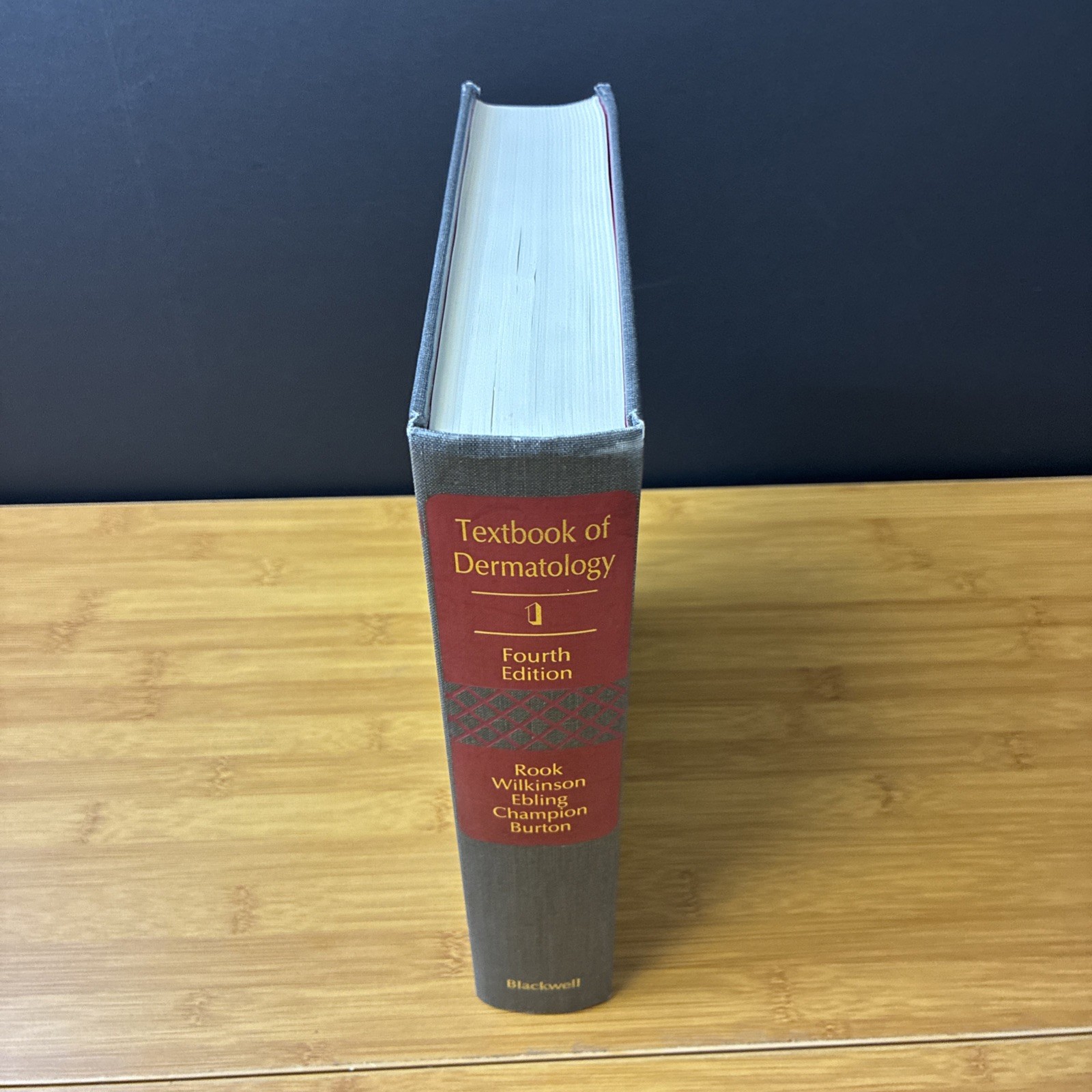 Textbook of Dermatology Vol 1 Fourth Edition (Hardcover, 1986) Blackwell Vintage
