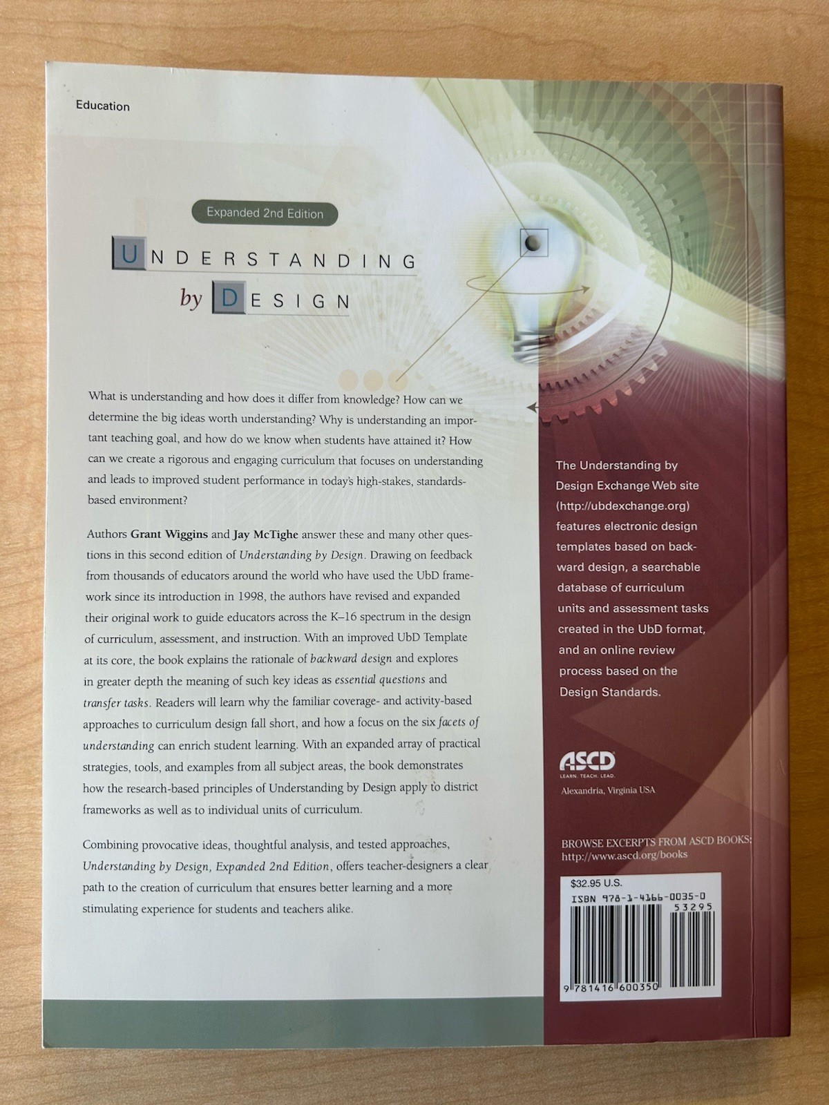 Professional Development Ser.: Understanding by Design by Jay McTighe and Grant