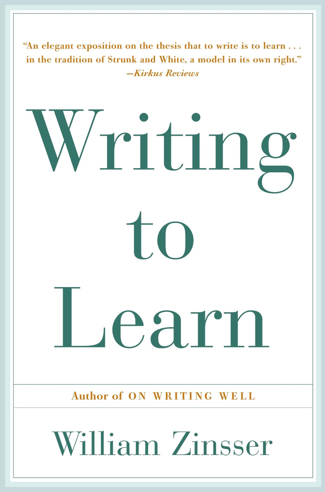 Writing To Learn