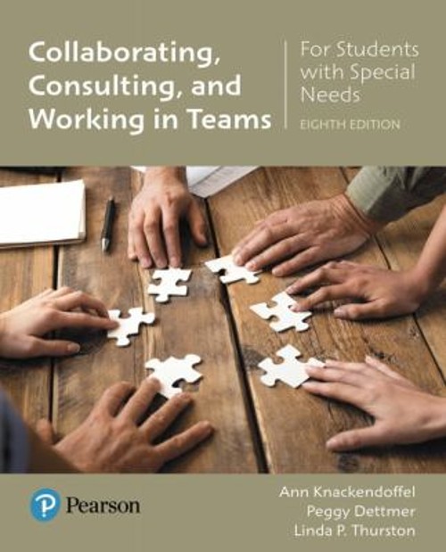 Collaborating, Consulting, and Working in Teams for Students with