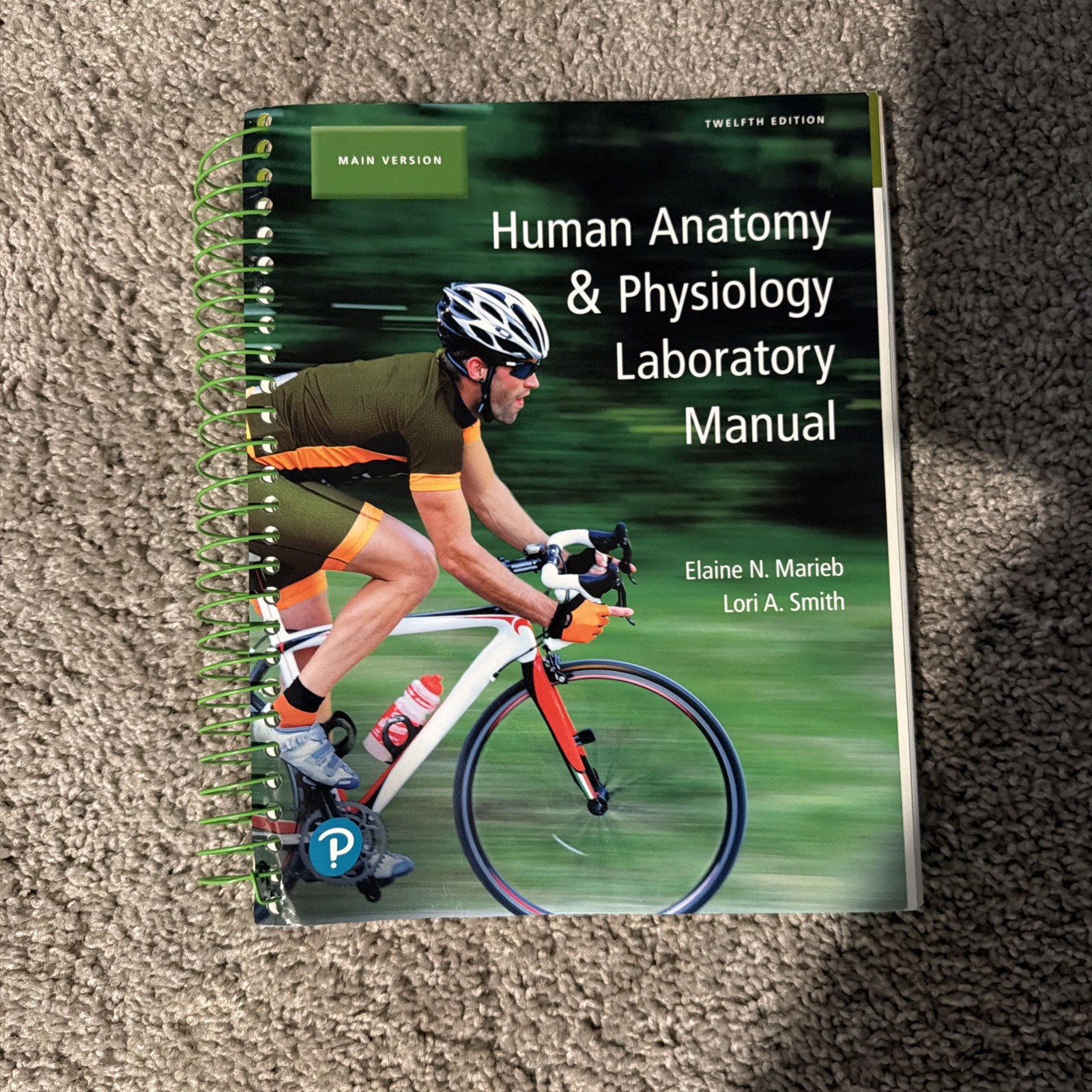 Human Anatomy & Physiology – Spiral-bound, by Marieb Elaine; Smith – Very Good q